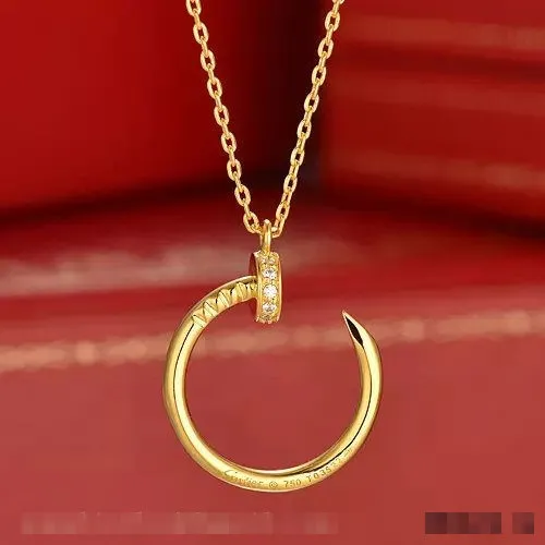 Cartier Juste Un Clou Necklace Yellow Gold, Diamonds B7224511