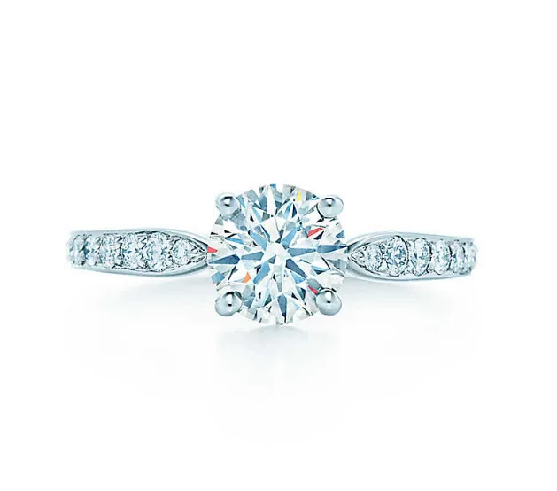 Best Selling Tiffany Harmony Diamond Band Wedding Nice Price Jewellery