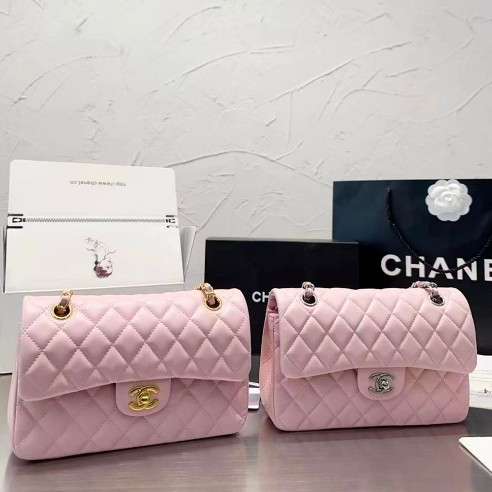 Chanel Lambskin CF Bag Small 23CM Shoulder Bag(Replica)