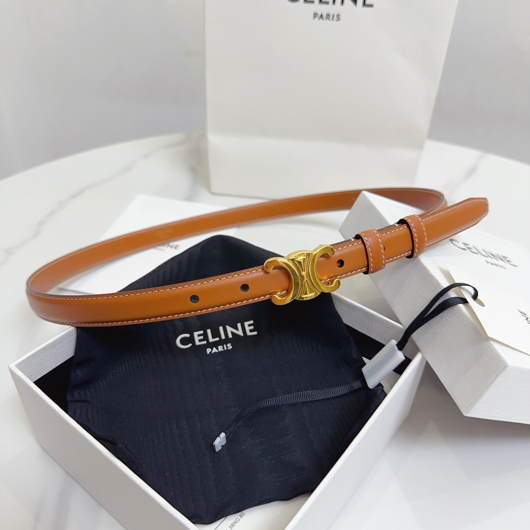 Celine Leather Belts 1:1 Mirror Version