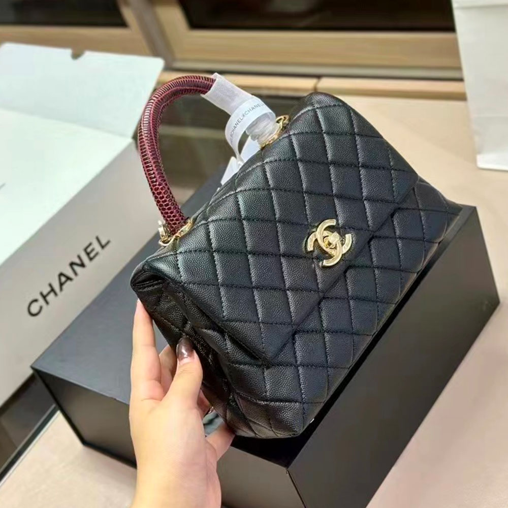 Chanel Coco Handle  Bag Small Shoulder Bag  (Replica)