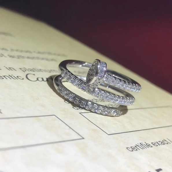 Nail Ring Dupe, Full Diamonds