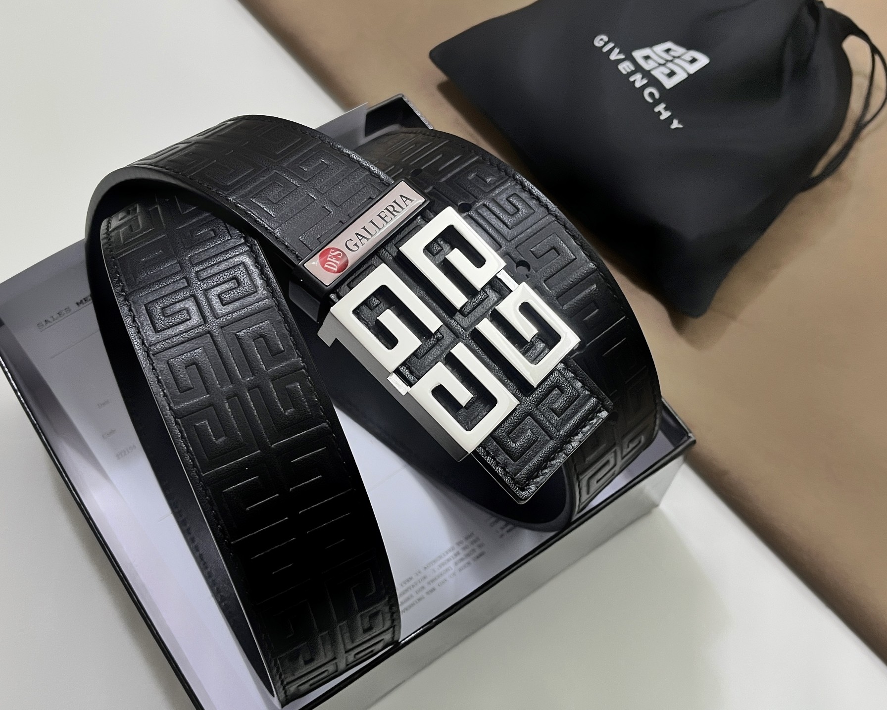 Givenchy Leather Belts 1:1 Mirror Version