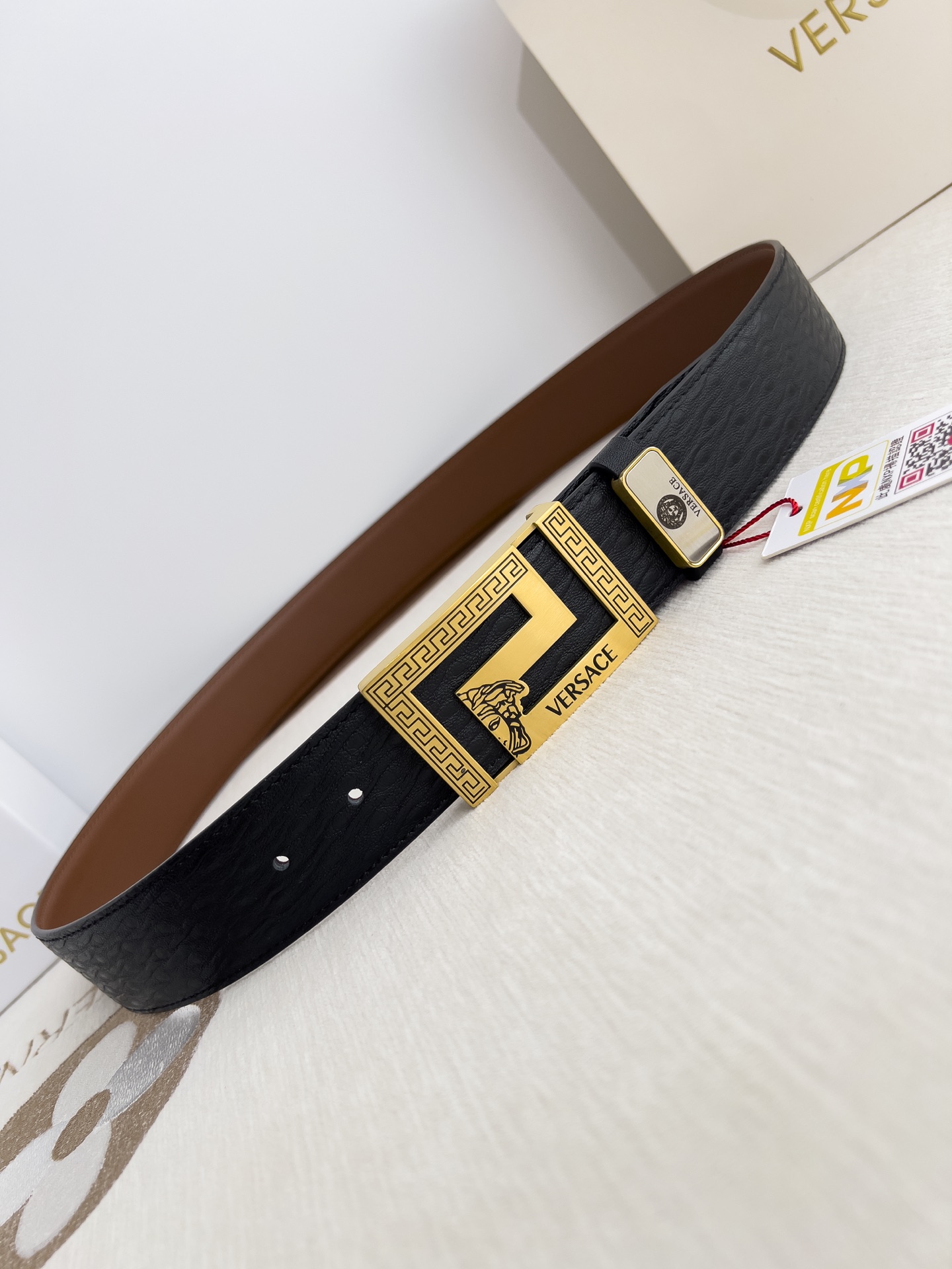 Versace Leather Belts 1:1 Mirror Version