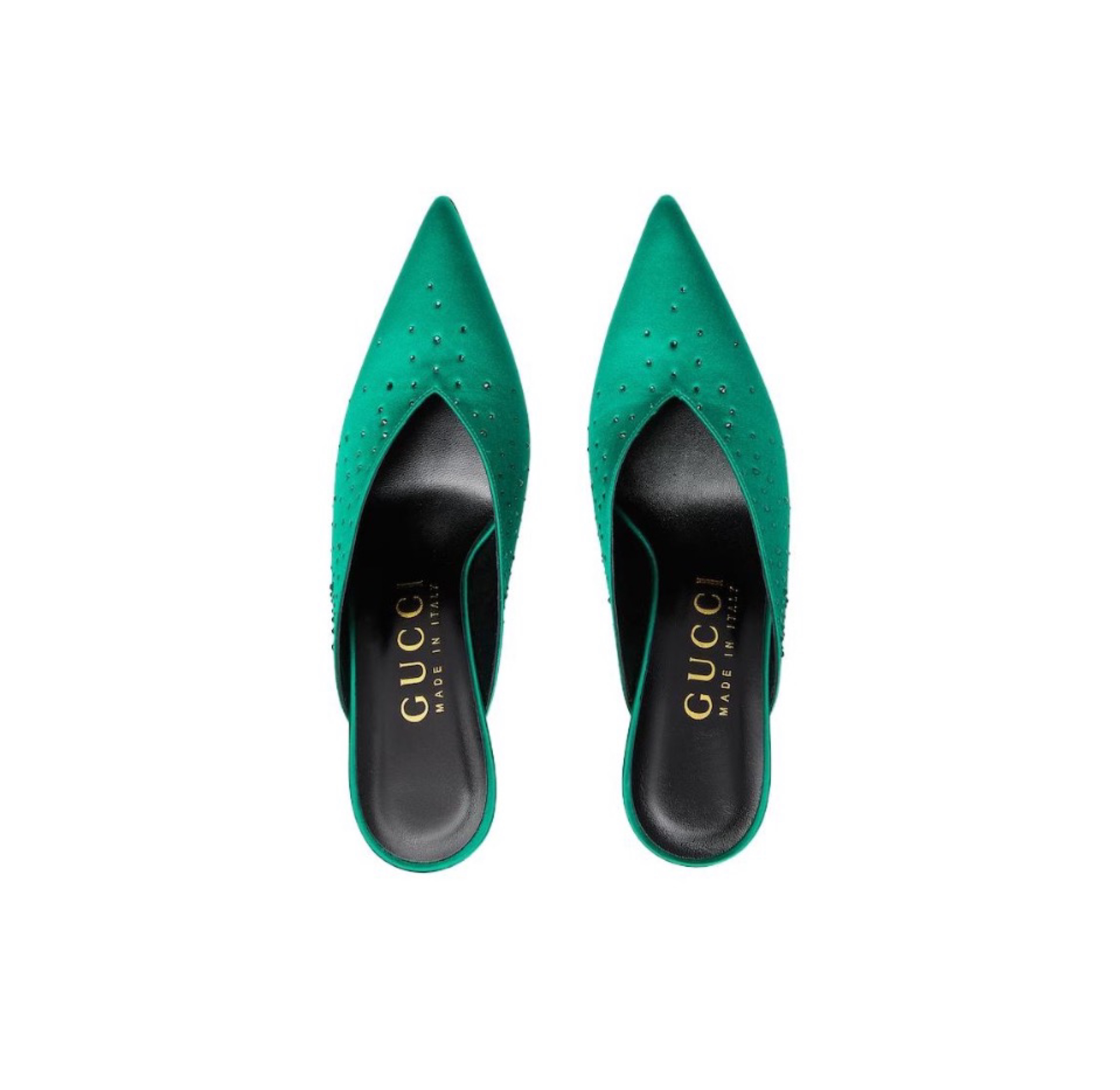 Gucci Pointed Toe High Heel Slippers Slide Sandal (Replica)