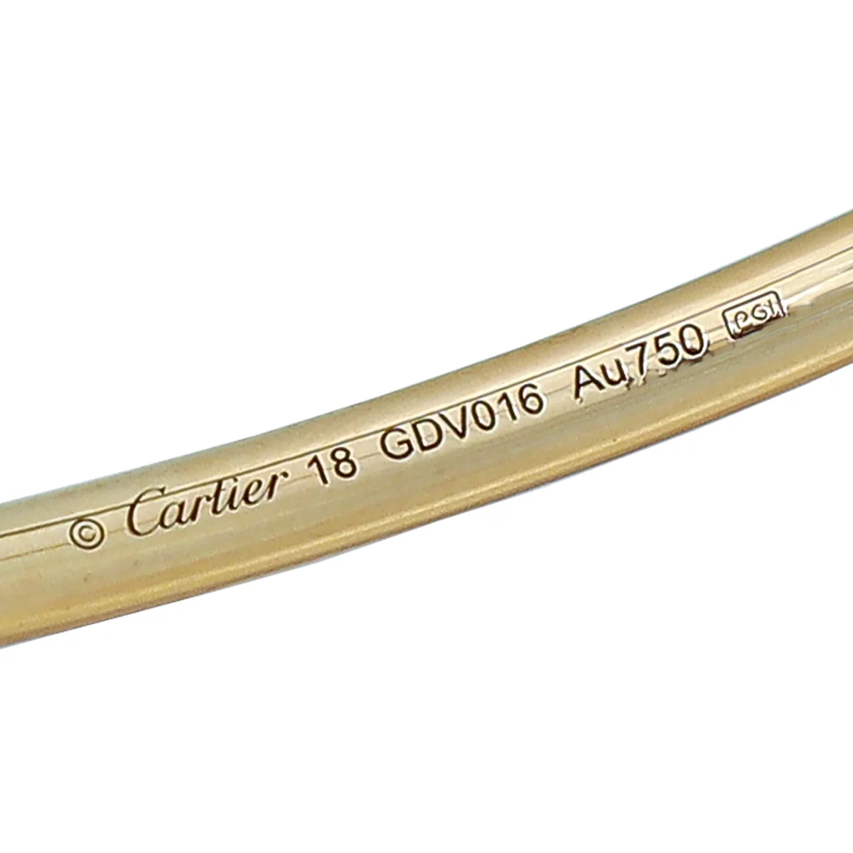 Cartier 18K Pink Gold Small Model Juste Un Clou Bracelet 18