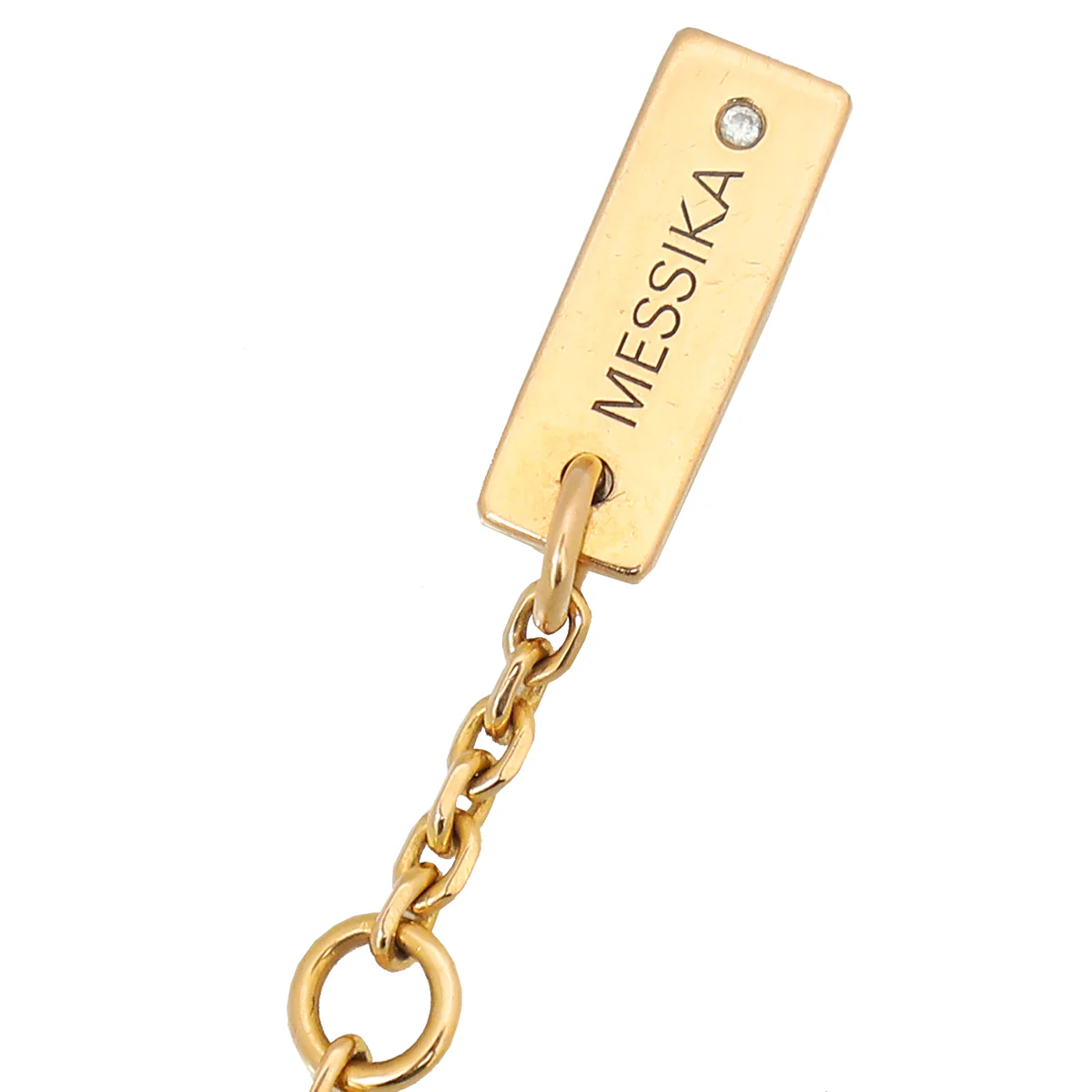 Messika 18K Pink Gold Turquoise Diamond Lucky Move Bracelet