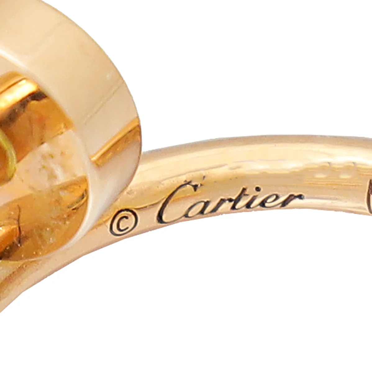 Cartier 18K Rose Gold Juste Un Clou Earrings