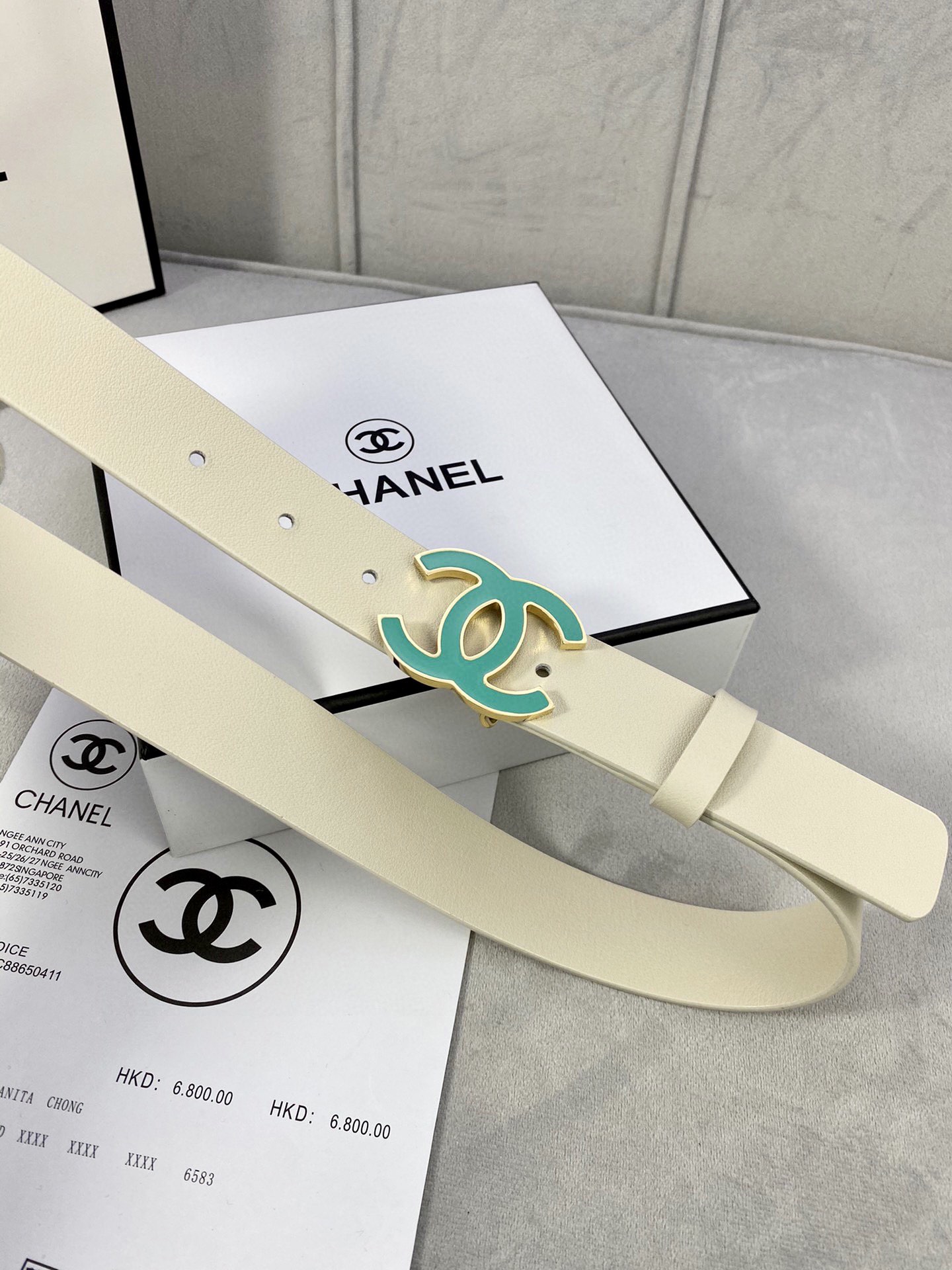Chanel Leather Belts 1:1 Mirror Version