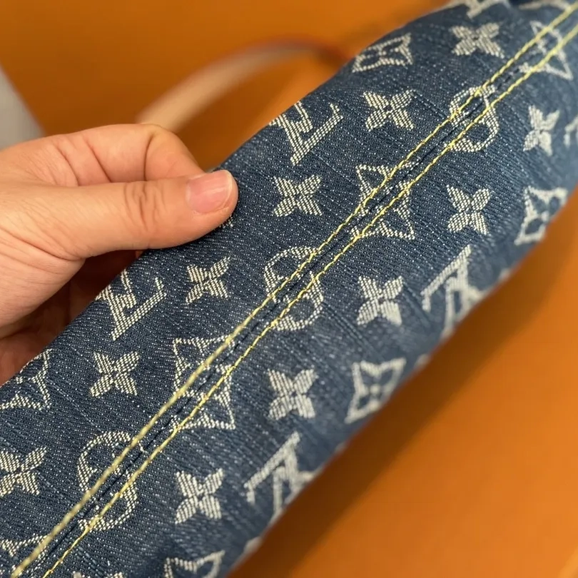 Louis Vuitton LV Denim Shoulder Bag Handbag (Replica)