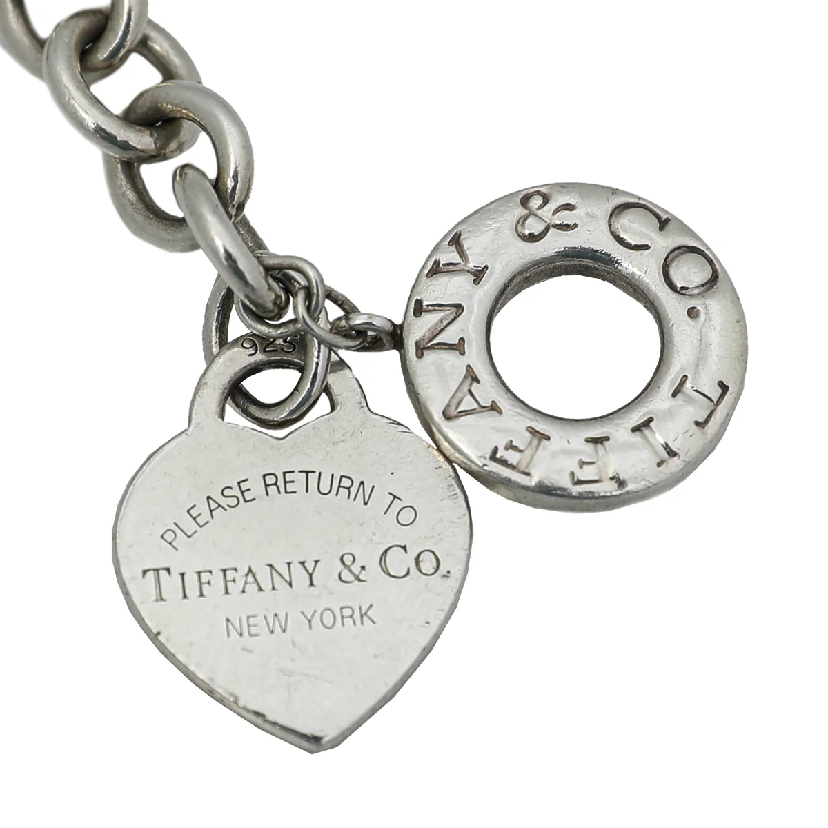 Tiffany & Co Silver Heart Tag Toggle Bracelet