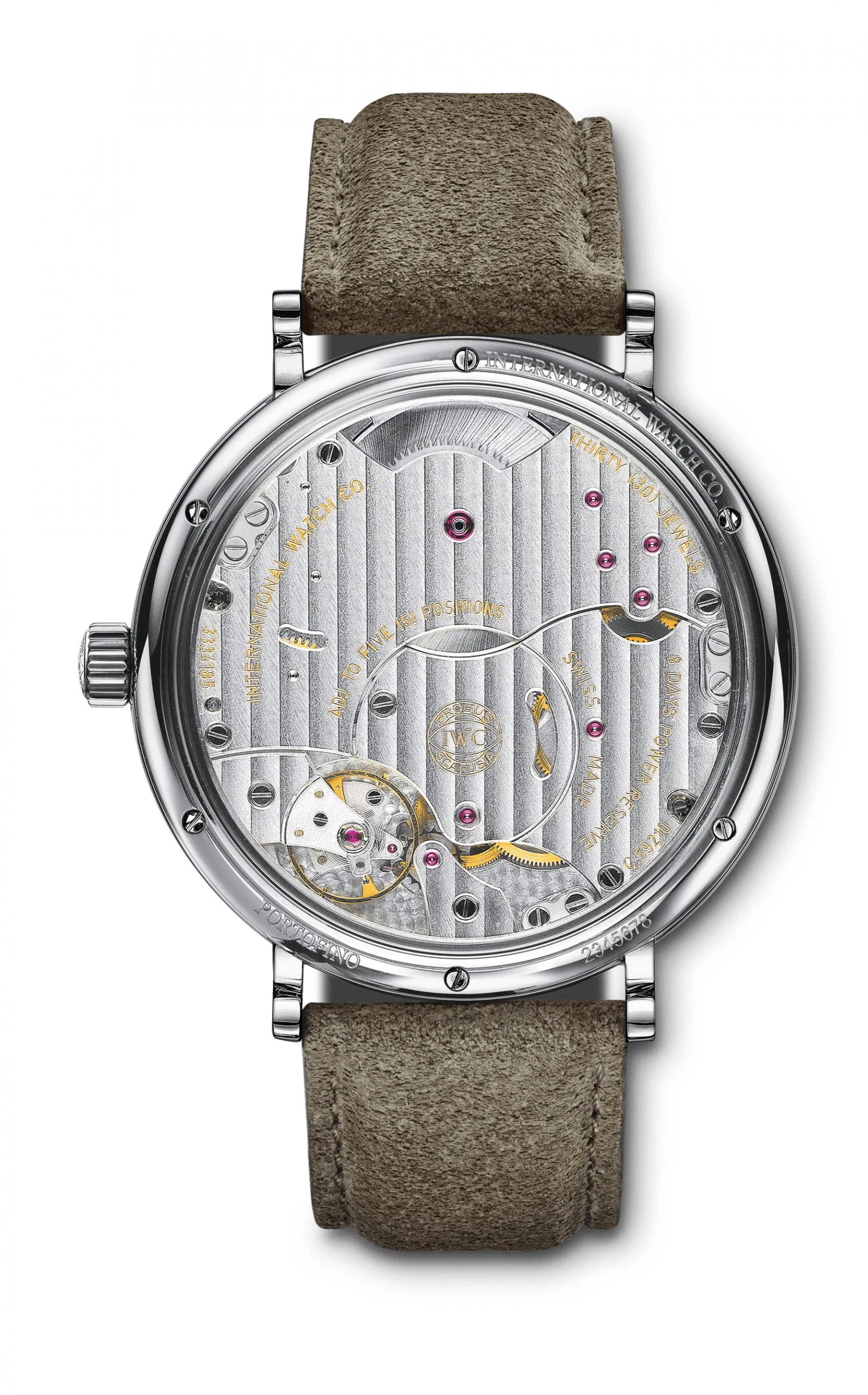 Schaffhausen Portofino hand wound eight days iw510115