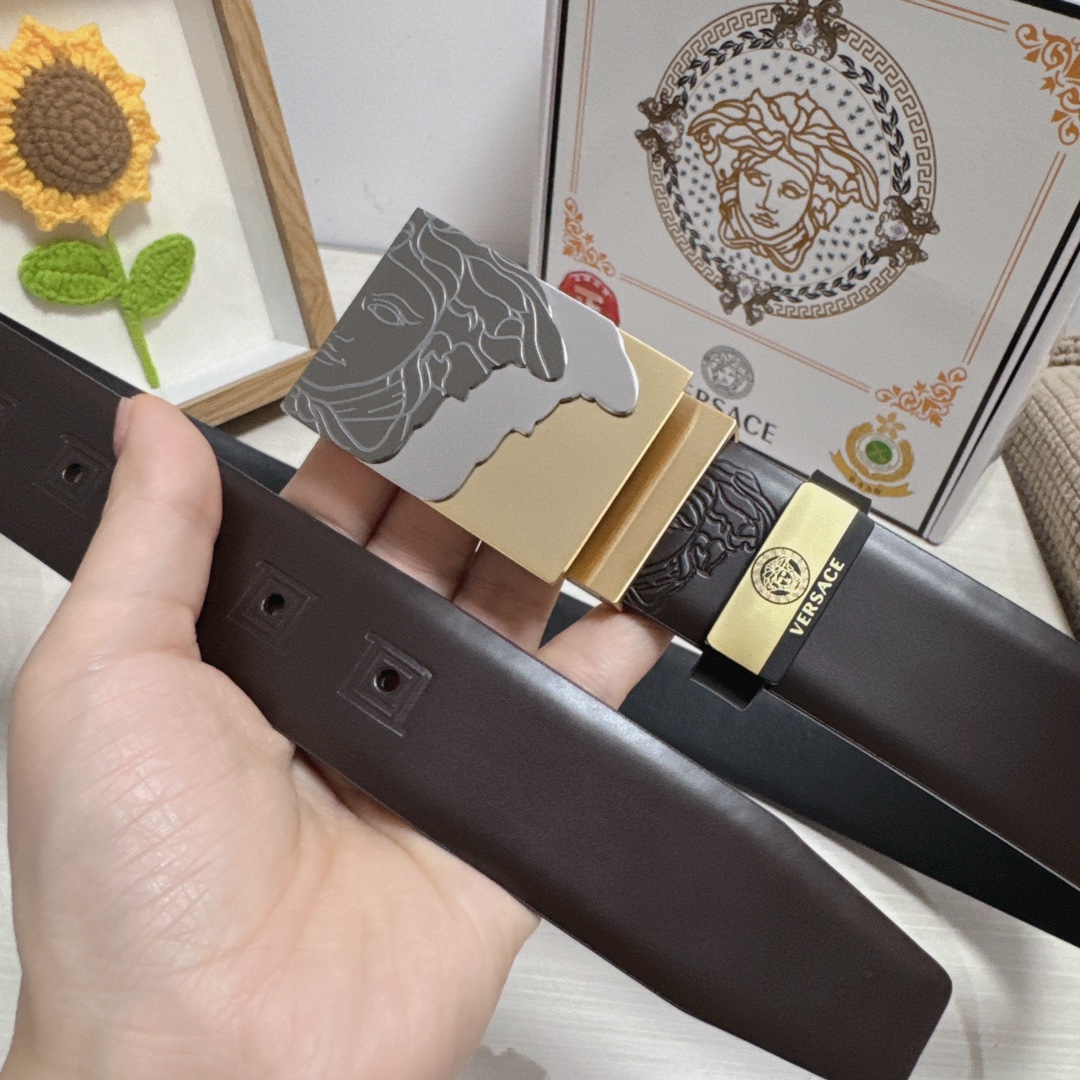 Versace Leather Belts 1:1 Mirror Version