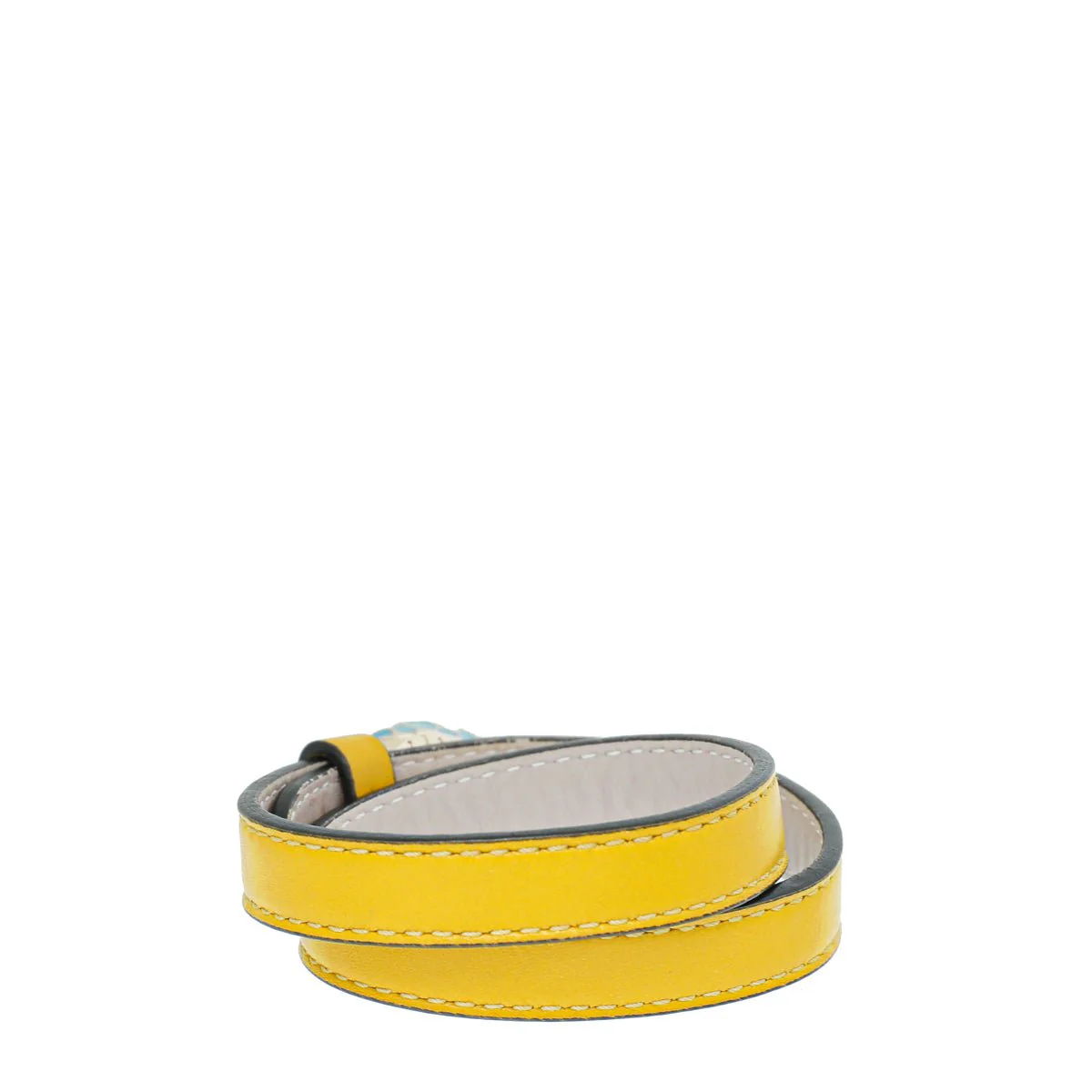Bvlgari Yellow Serpenti Forever Double Coiled Bracelet