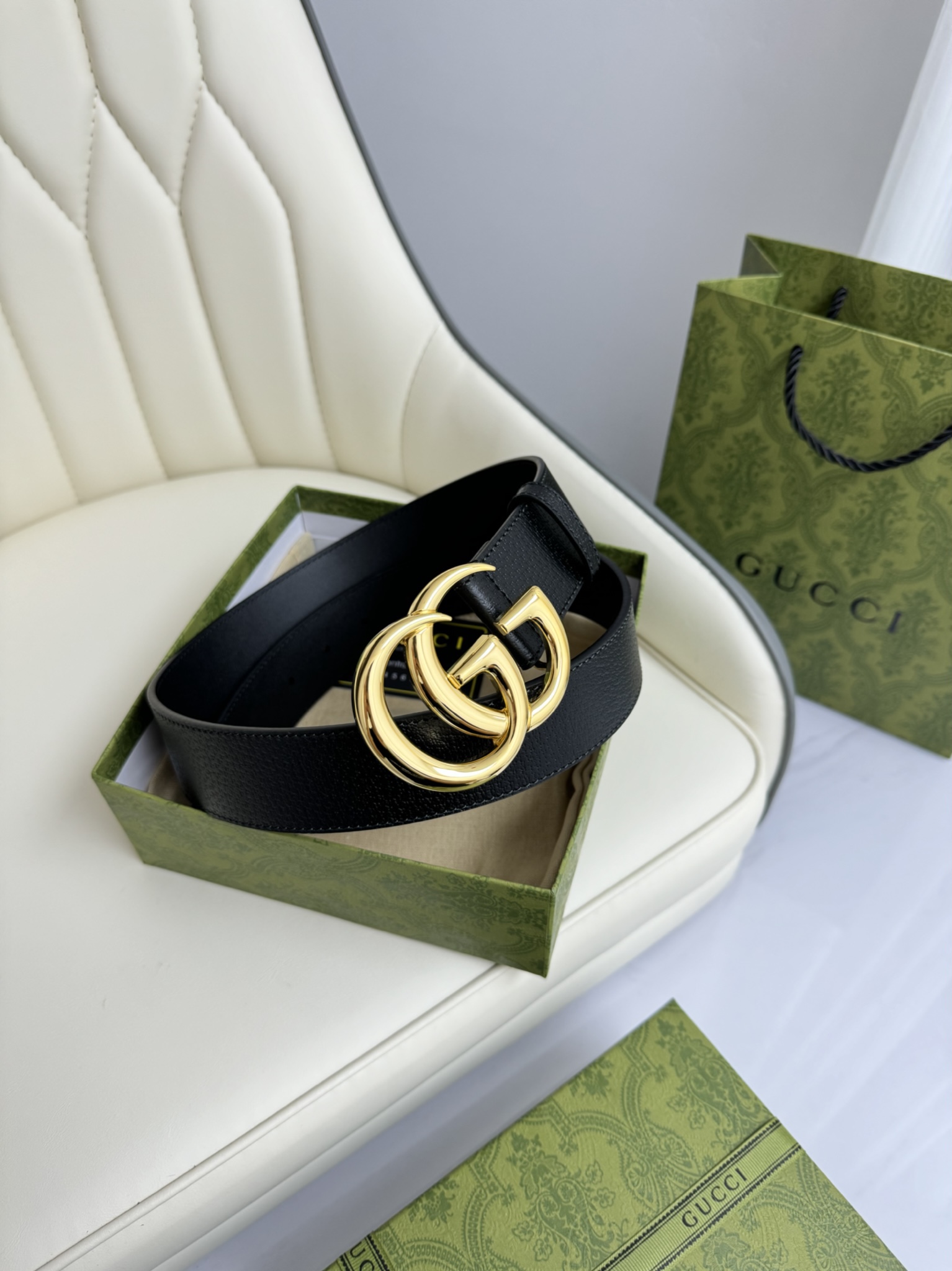 Gucci Leather Belts 1:1 Mirror Version