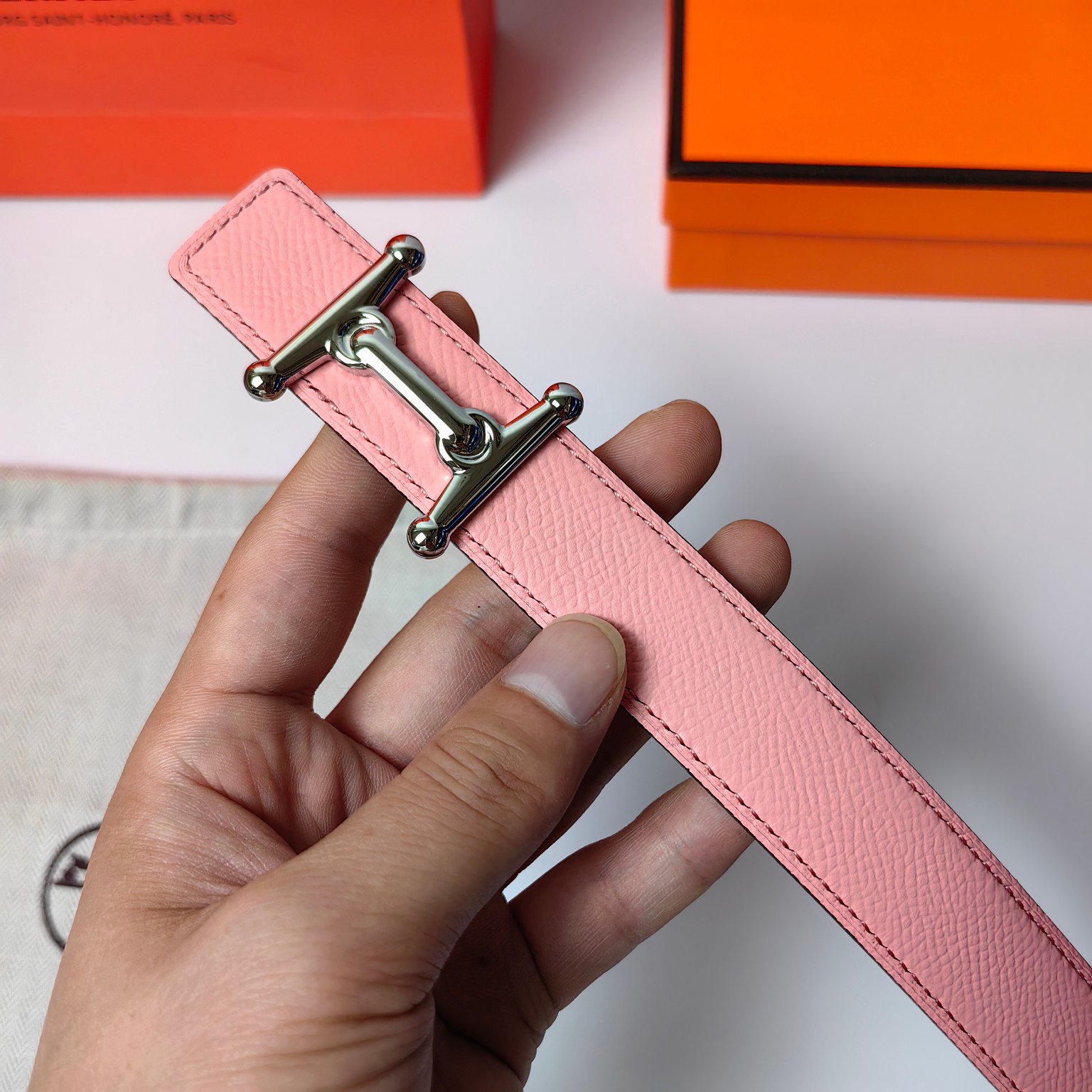 Hermes Leather Belts 1:1 Mirror Version
