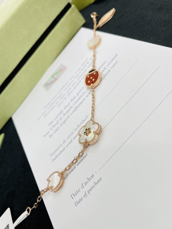 Van Cleef Bracelet Dupe, Lucky Spring Bracelet, 5 Motifs