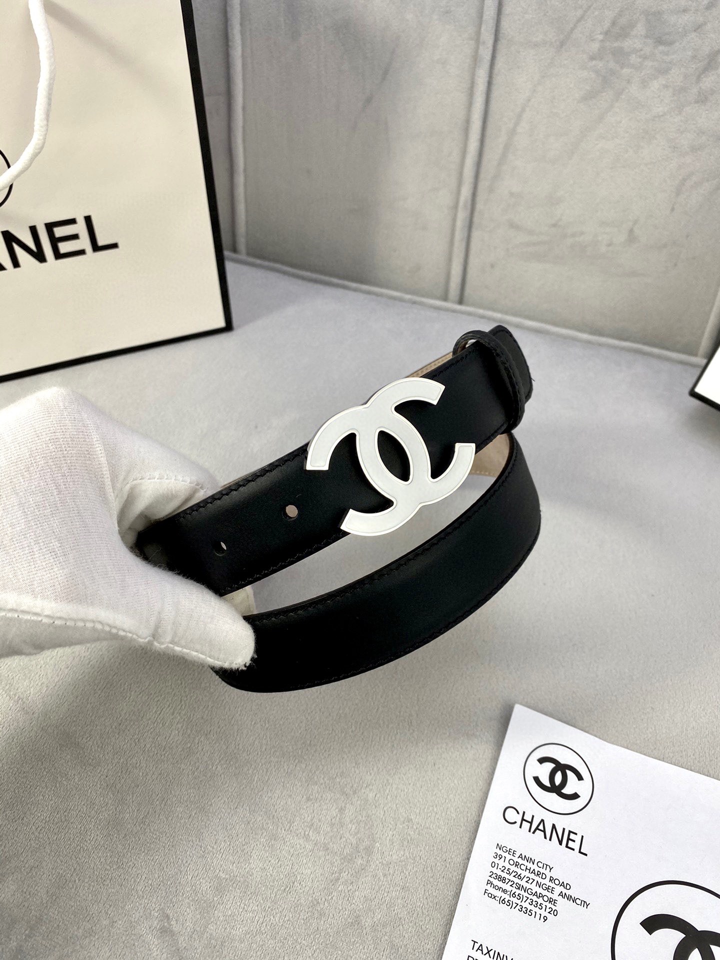Chanel Leather Belts 1:1 Mirror Version