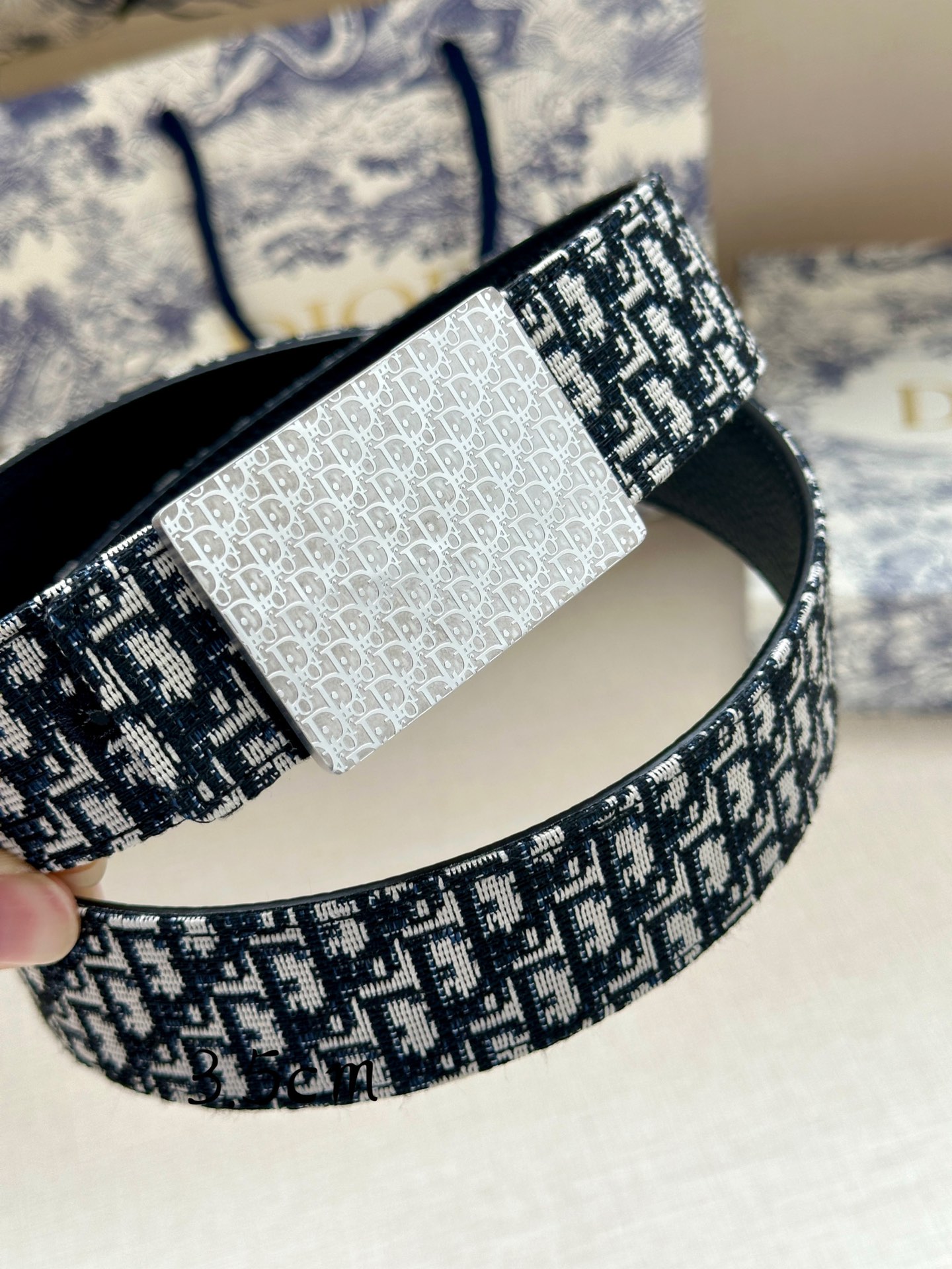 Dior Leather Belts 1:1 Mirror Version