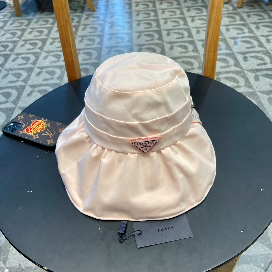 Prada Sunblock Fisherman Hat Sunhat （Replica）