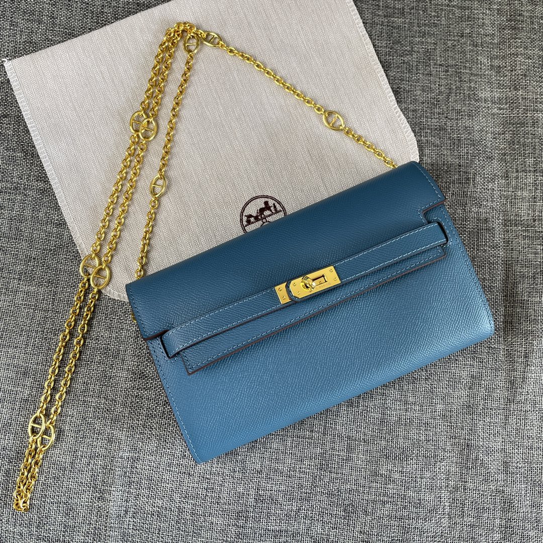 Hermes Kelly Chain Purse Bag Wallets(Replica)