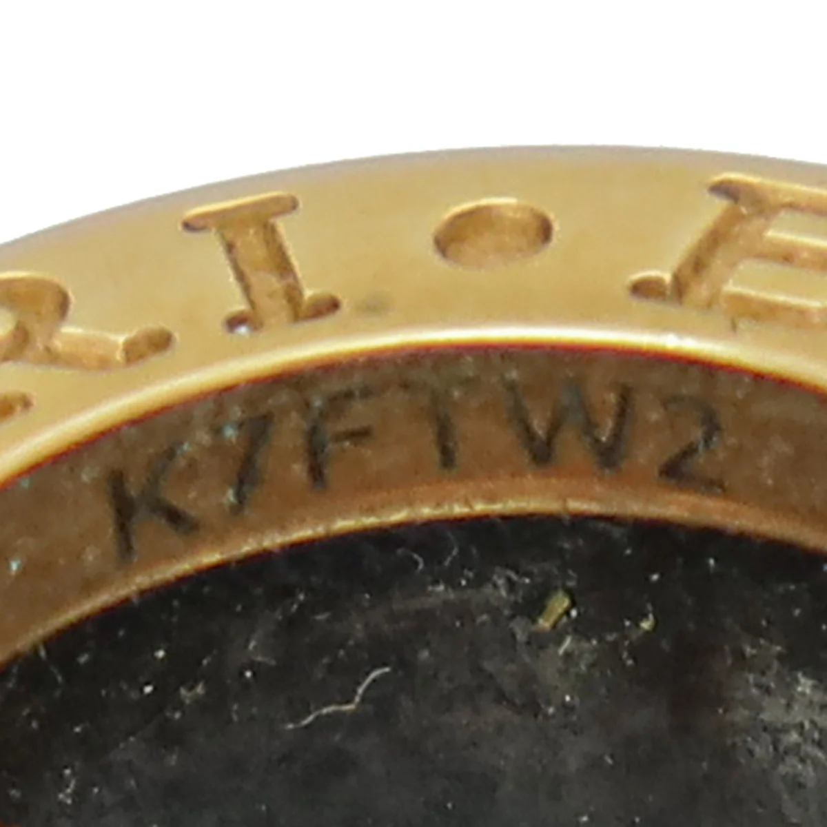 Bvlgari 18K Rose Gold Black Ceramic B.Zero1 Pendant Necklace