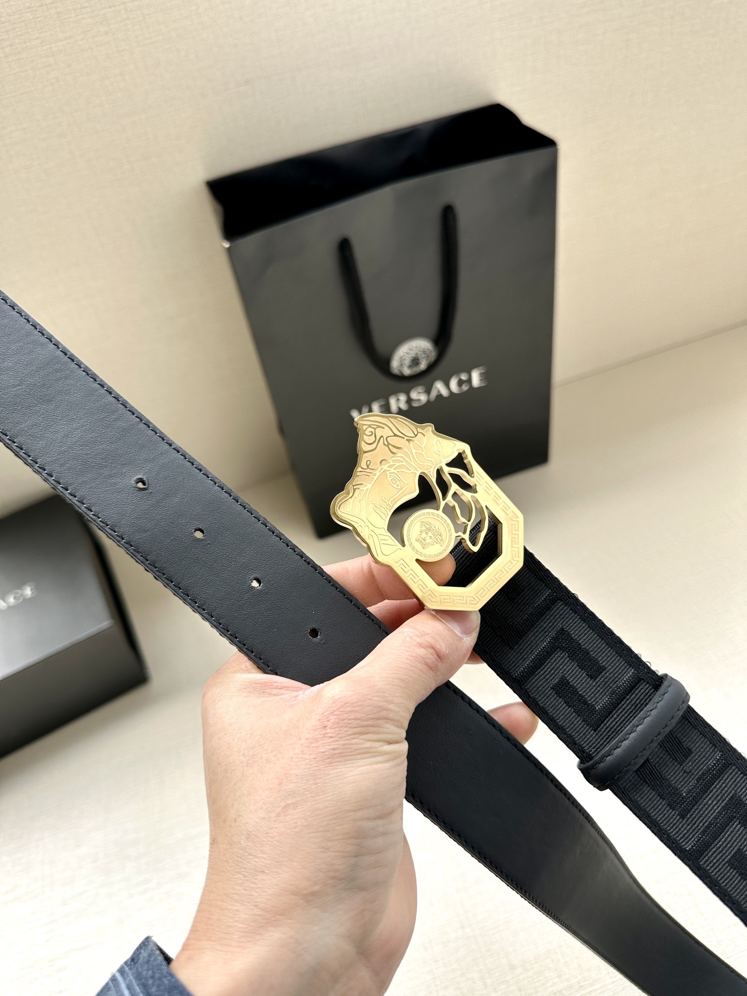 Versace Leather Belts 1:1 Mirror Version