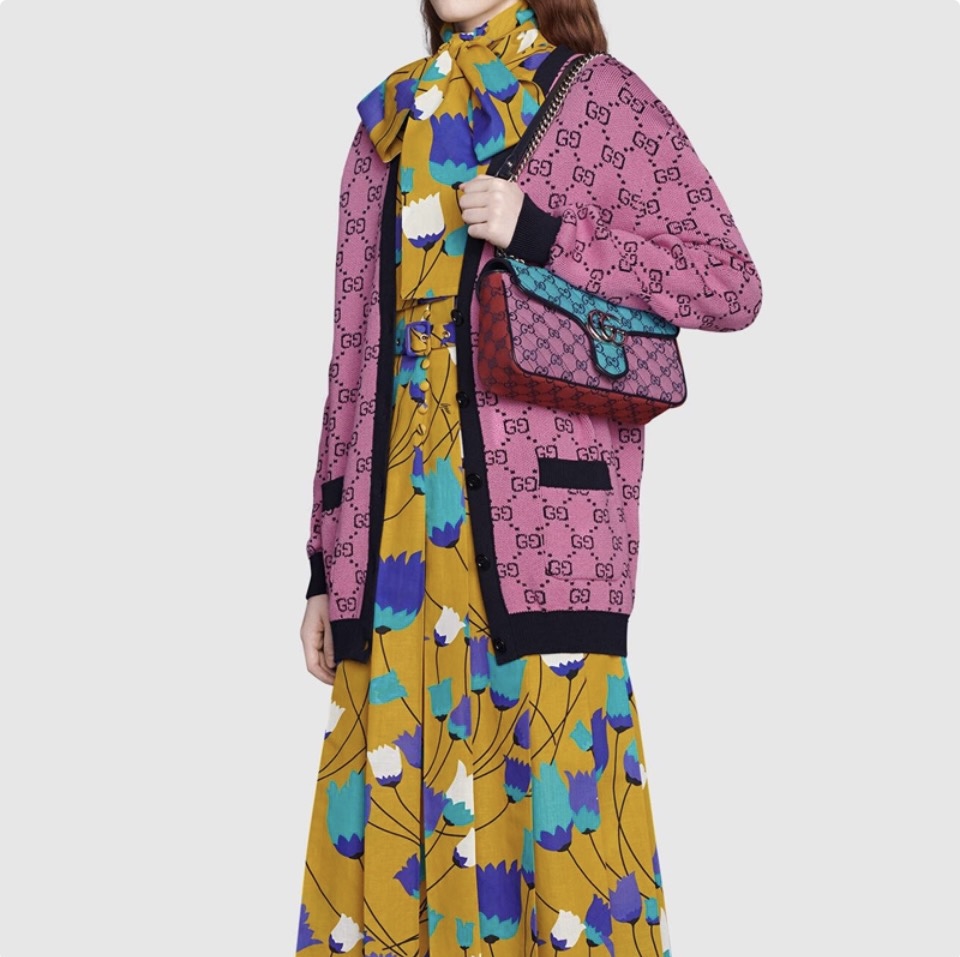 Gucci GG Marmont Mini Shoulder Bag(Replica)