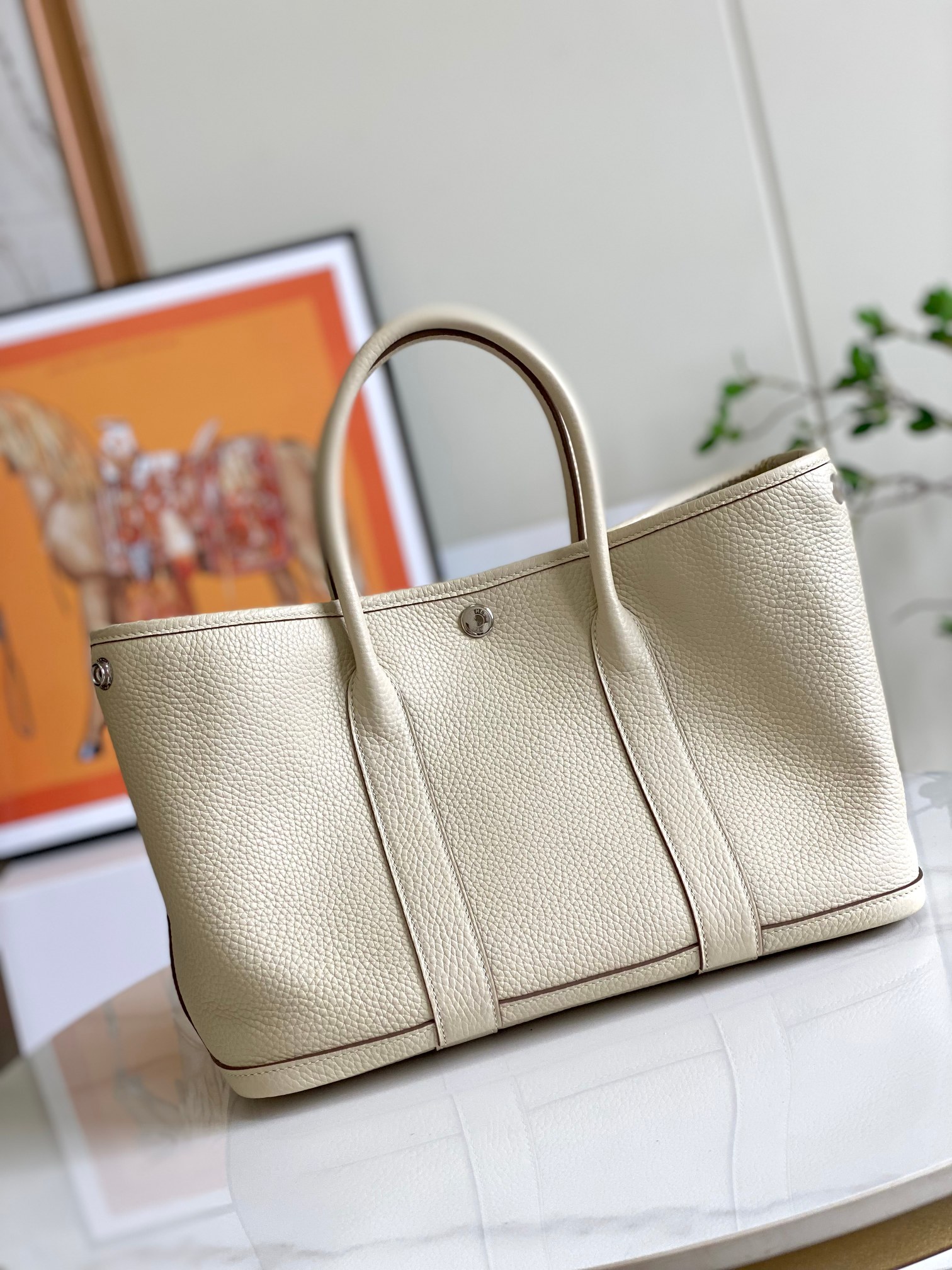 Hermes 10A Handbag Shoulder Bag Top Mirror Quality Version Garden30