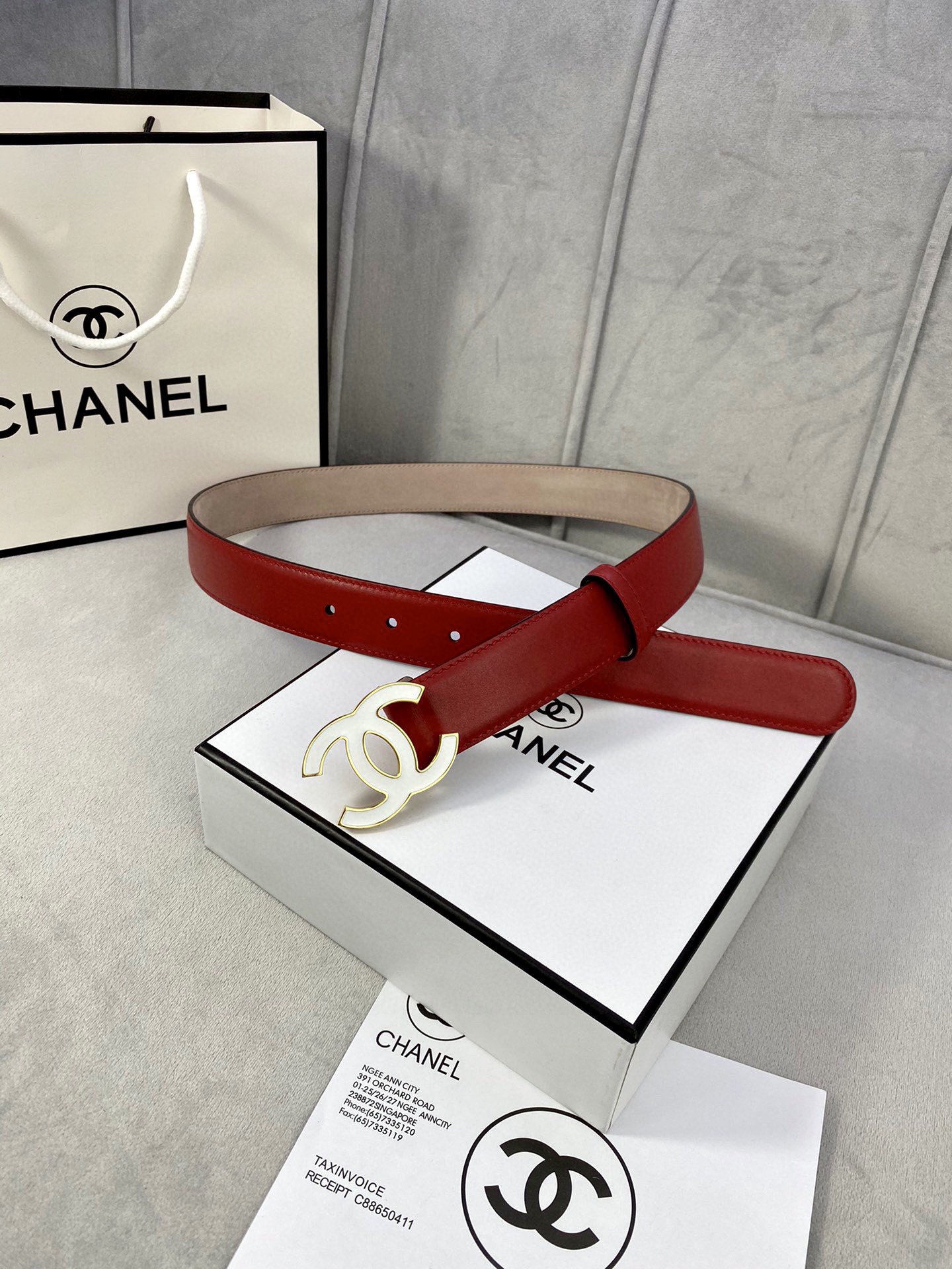 Chanel Leather Belts 1:1 Mirror Version