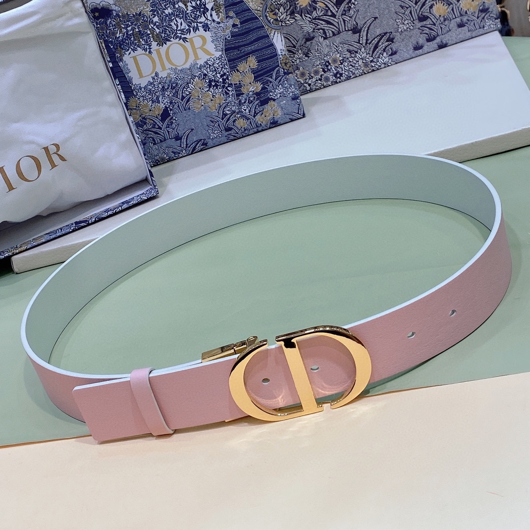 Dior Leather Belts 1:1 Mirror Version