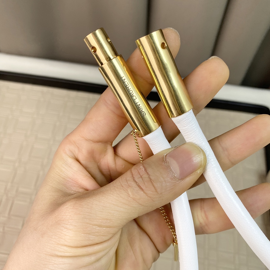 YSL Saint Laurent Leather Belts 1:1 Mirror Version