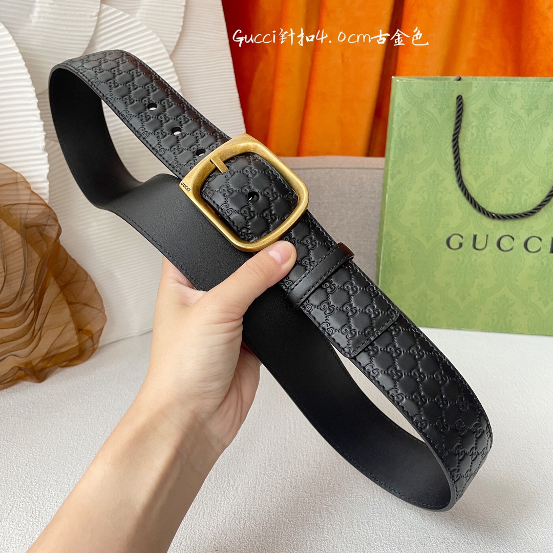Gucci Leather Belts 1:1 Mirror Version