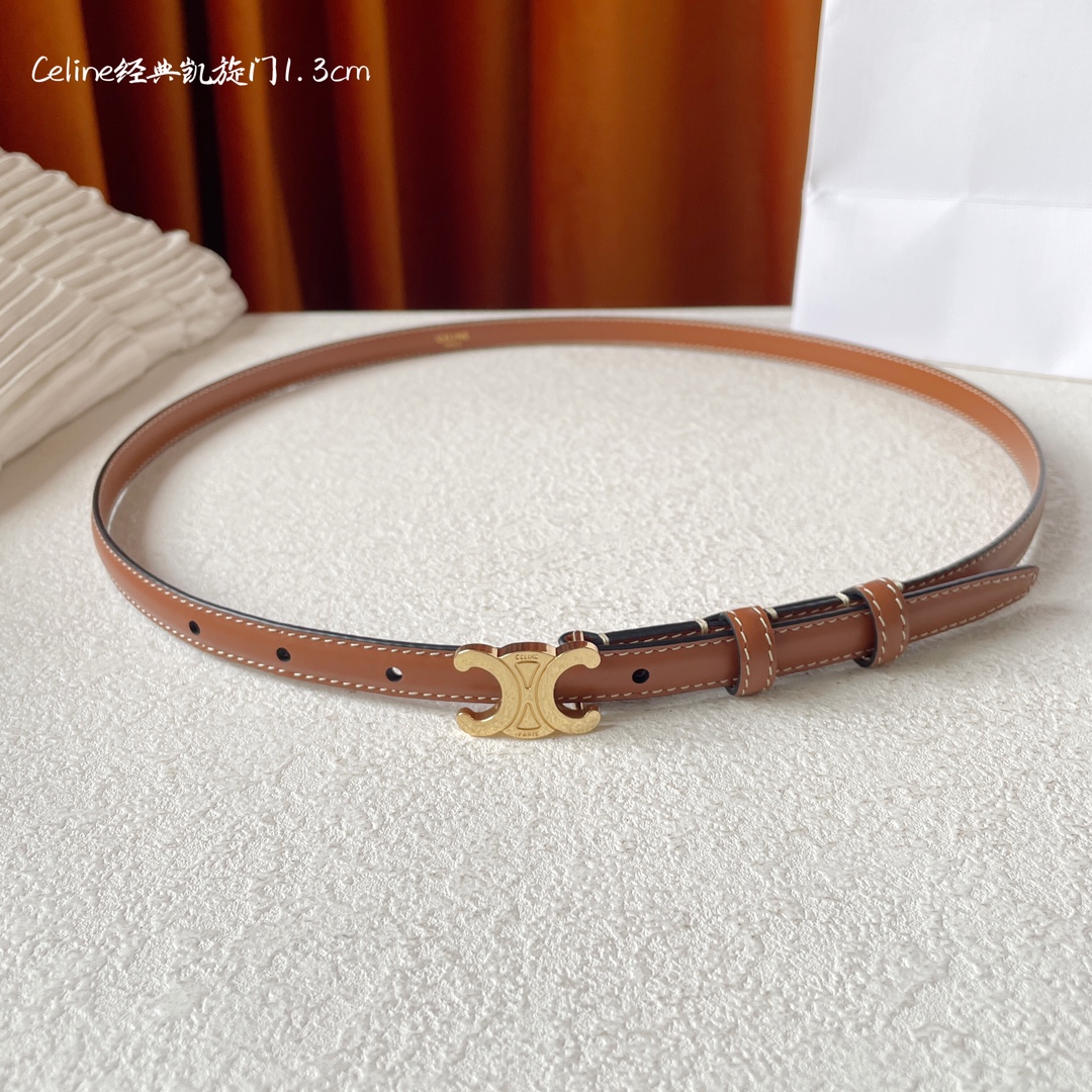 Celine Leather Belts 1:1 Mirror Version