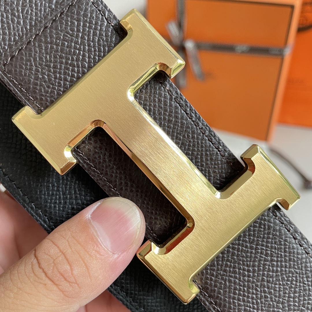 Hermes Leather Belts 1:1 Mirror Version