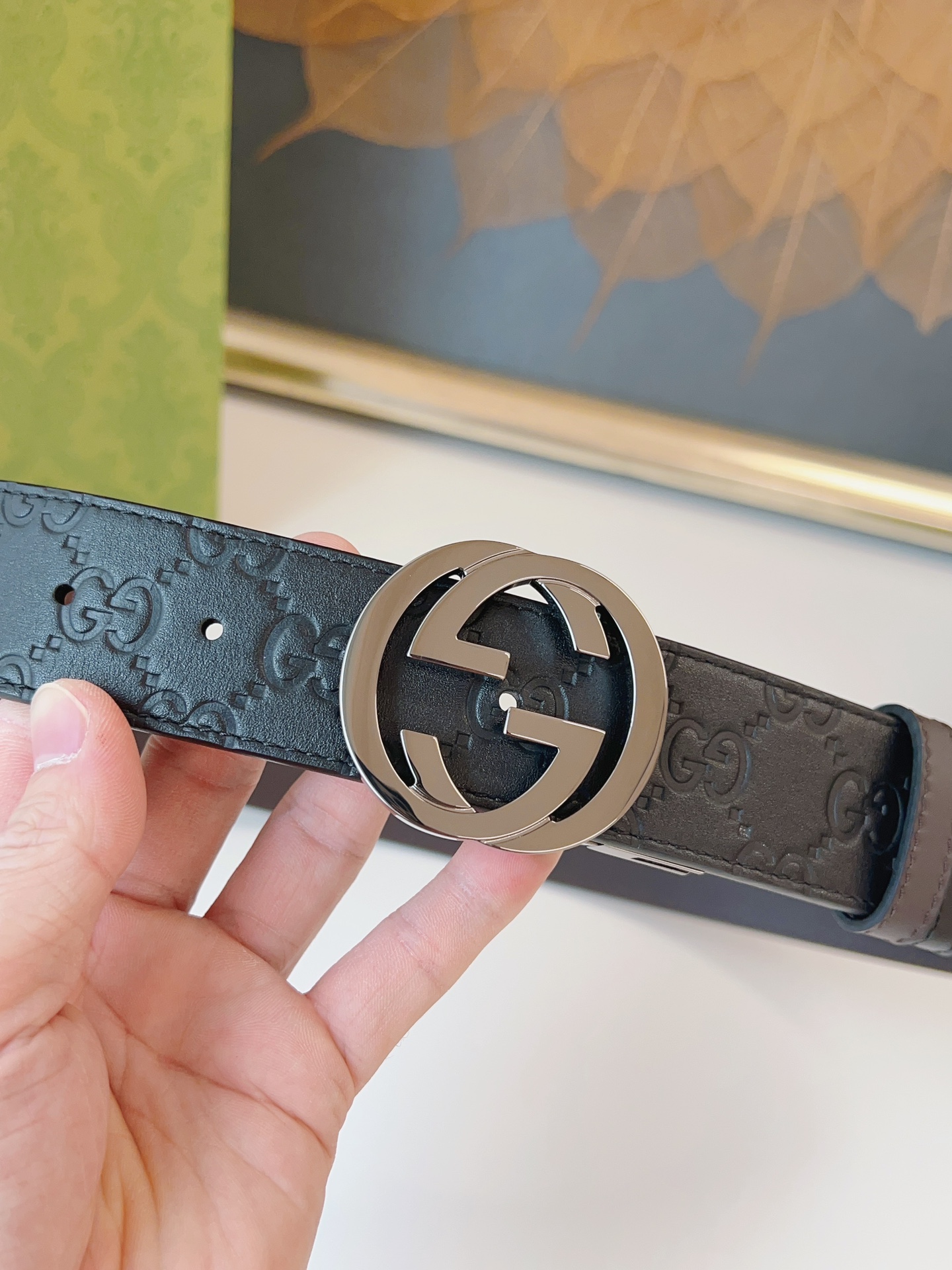 Gucci Leather Belts 1:1 Mirror Version