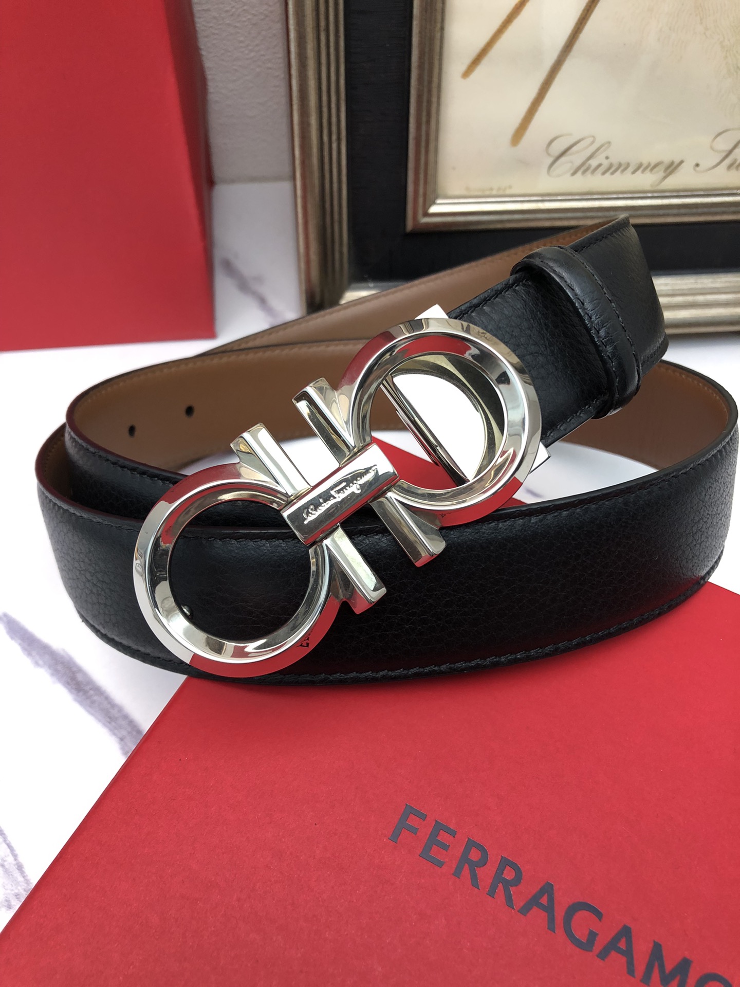 Ferrgamo Leather Belts 1:1 Mirror Version
