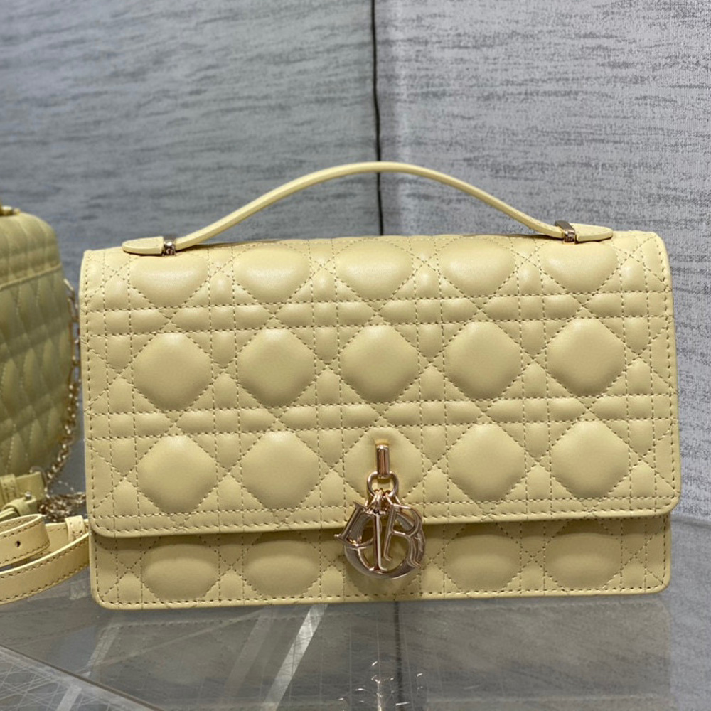 DIOR  Miss Dior Sheepskin Handbag(Replica)