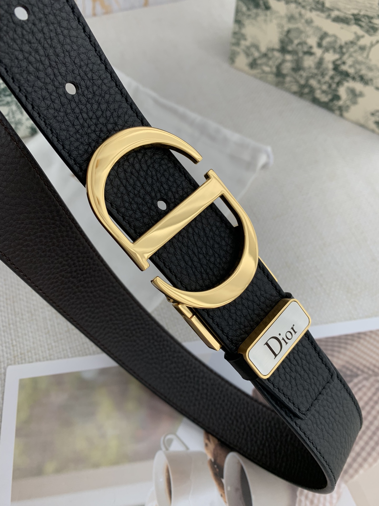 Dior Leather Belts 1:1 Mirror Version
