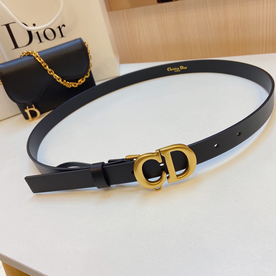 Dior Leather Belts 1:1 Mirror Version