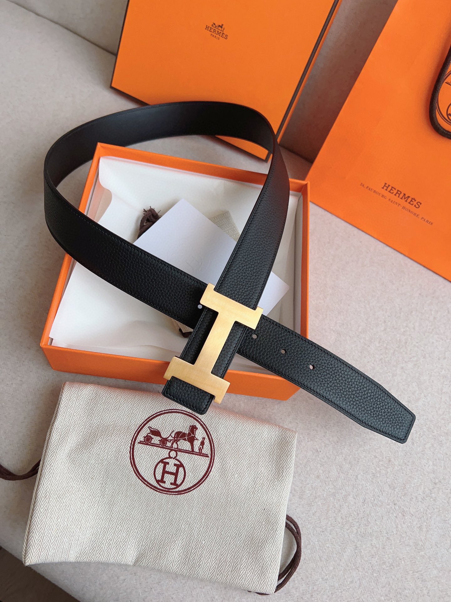 Hermes Leather Belts 1:1 Mirror Version