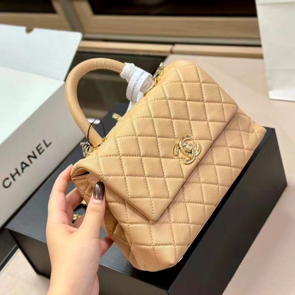 Chanel Coco Handle  Bag Small Shoulder Bag  (Replica)