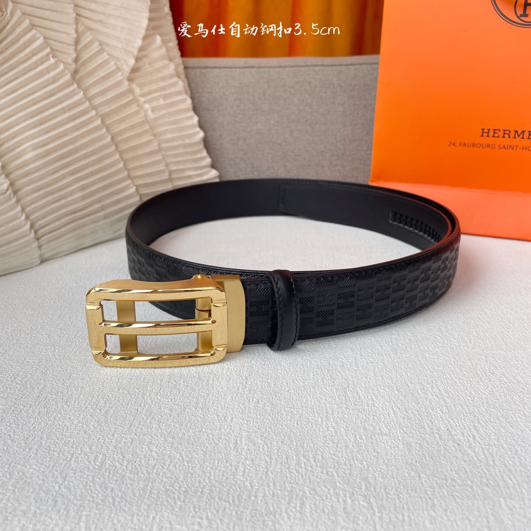 Hermes Leather Belts 1:1 Mirror Version