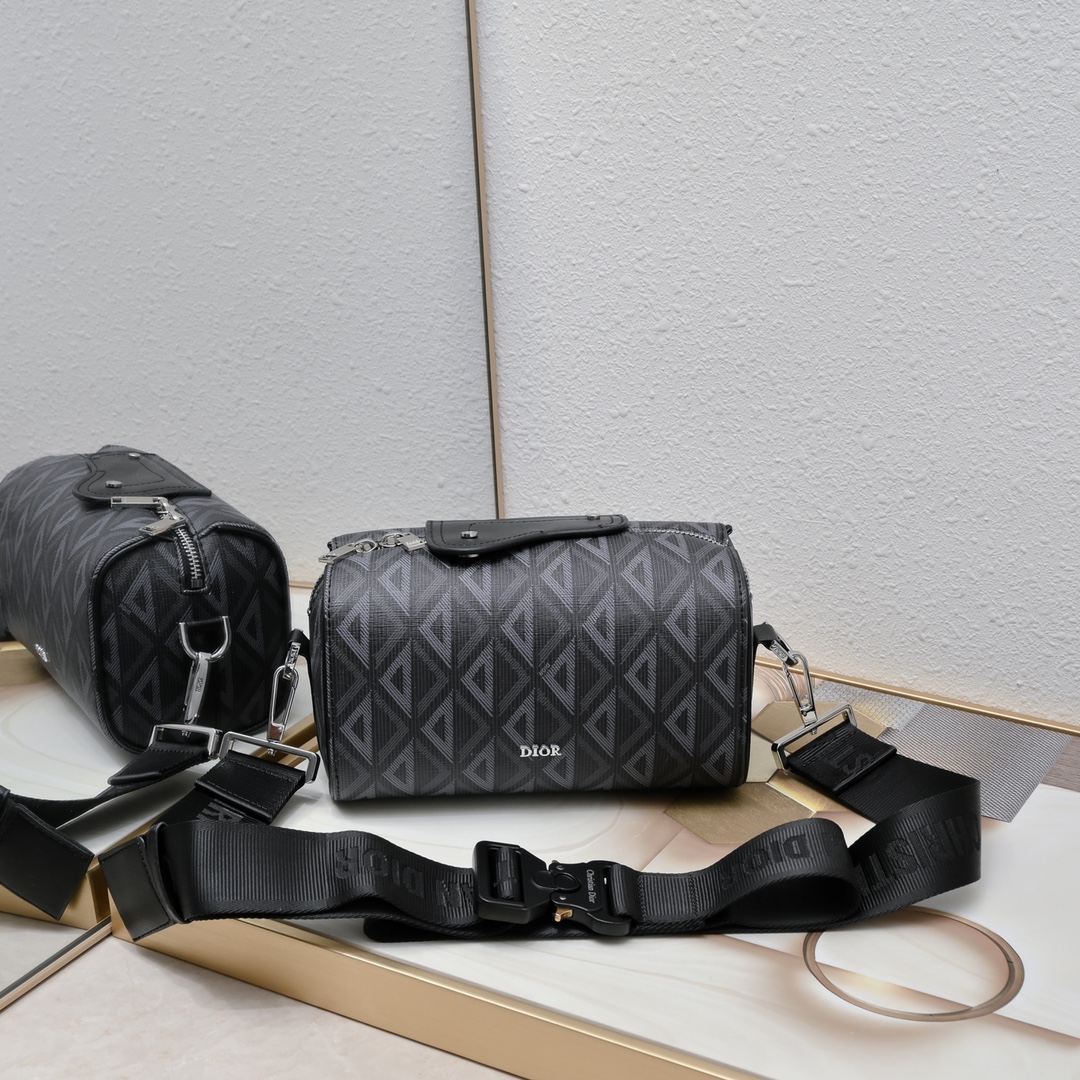 Dior Lingot Messenger Bag CD Diamond Shoulder Bag Handbag