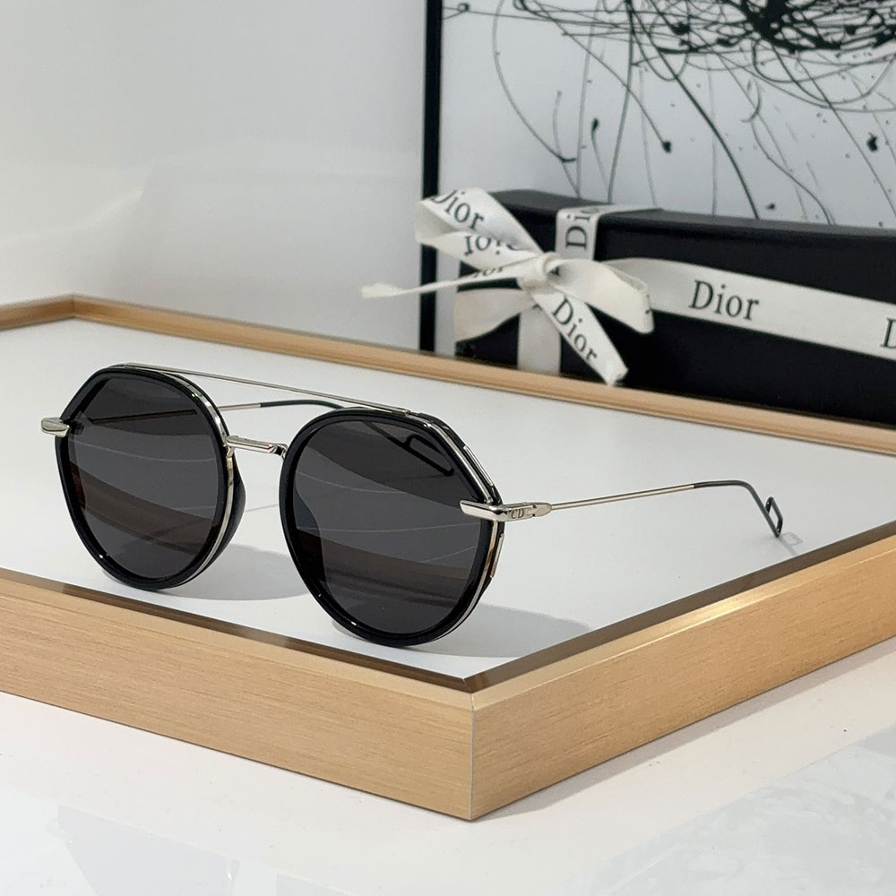 Dior Alloy Sunglasses With Reflective Frames Top quality (Replica）