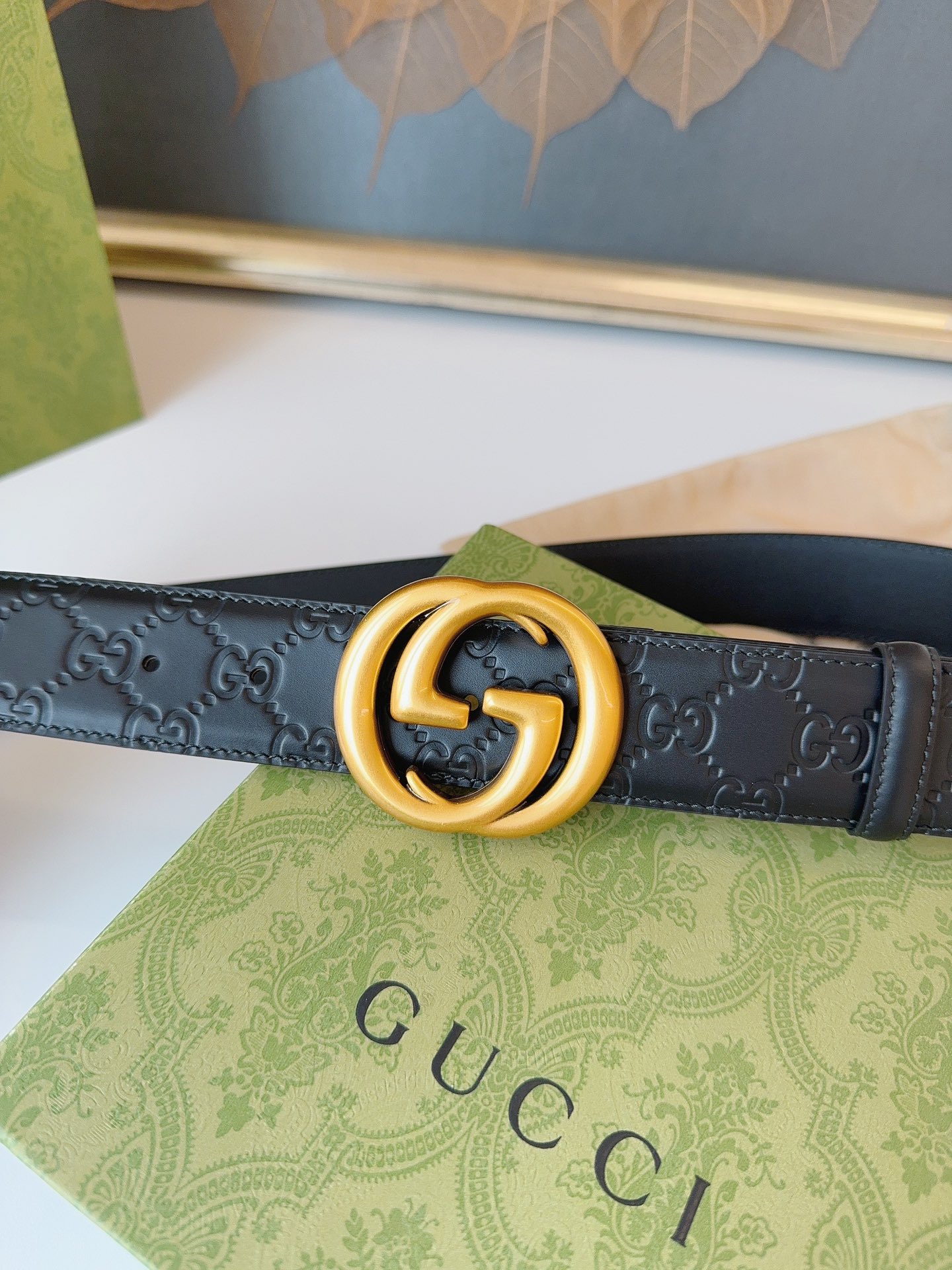 Gucci Leather Belts 1:1 Mirror Version