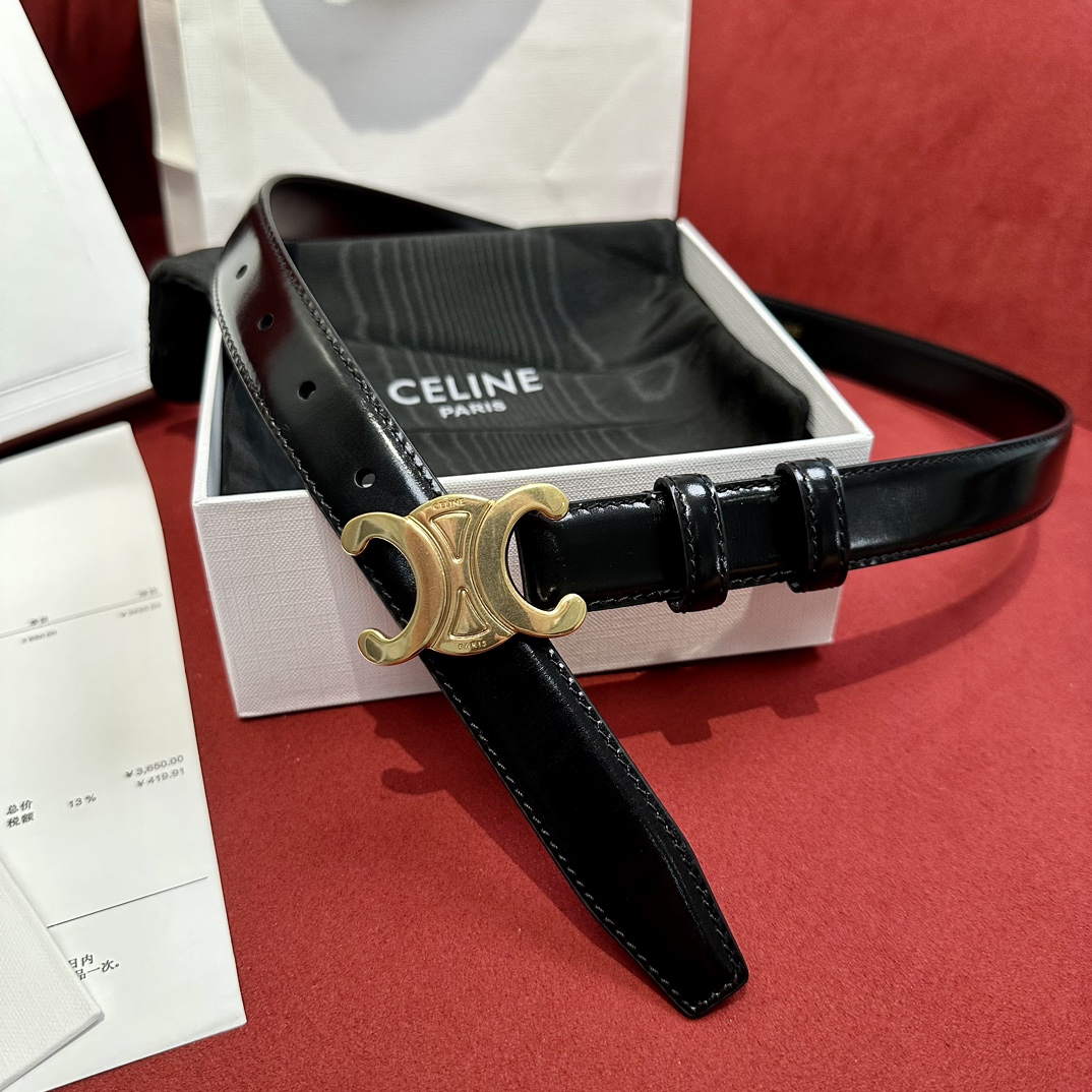 Celine Leather Belts 1:1 Mirror Version