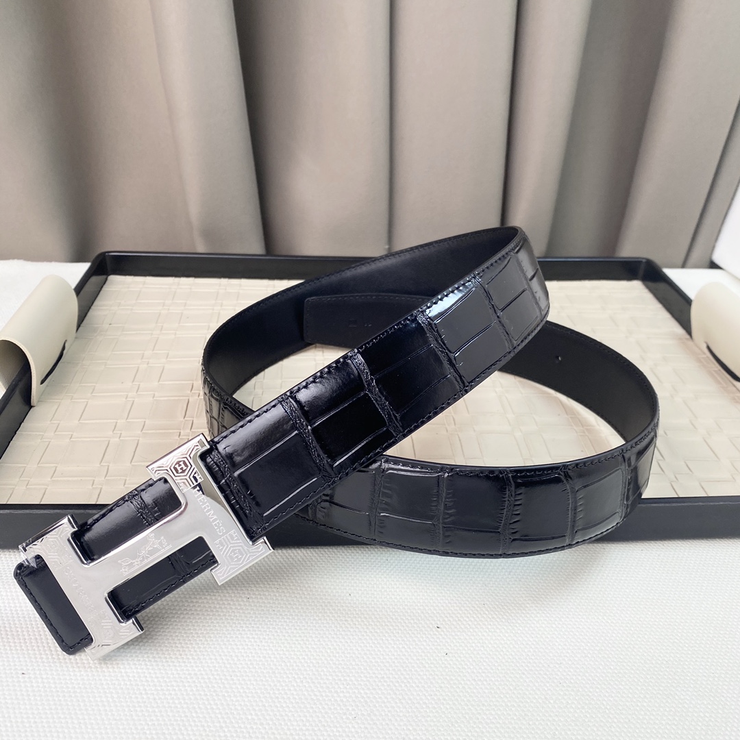 Hermes Leather Belts 1:1 Mirror Version