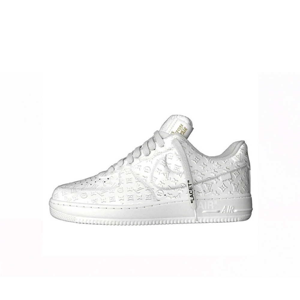 Nike Air Force 1 Low Louis Vuitton Monogram Brown Damier Azur(Replica)
