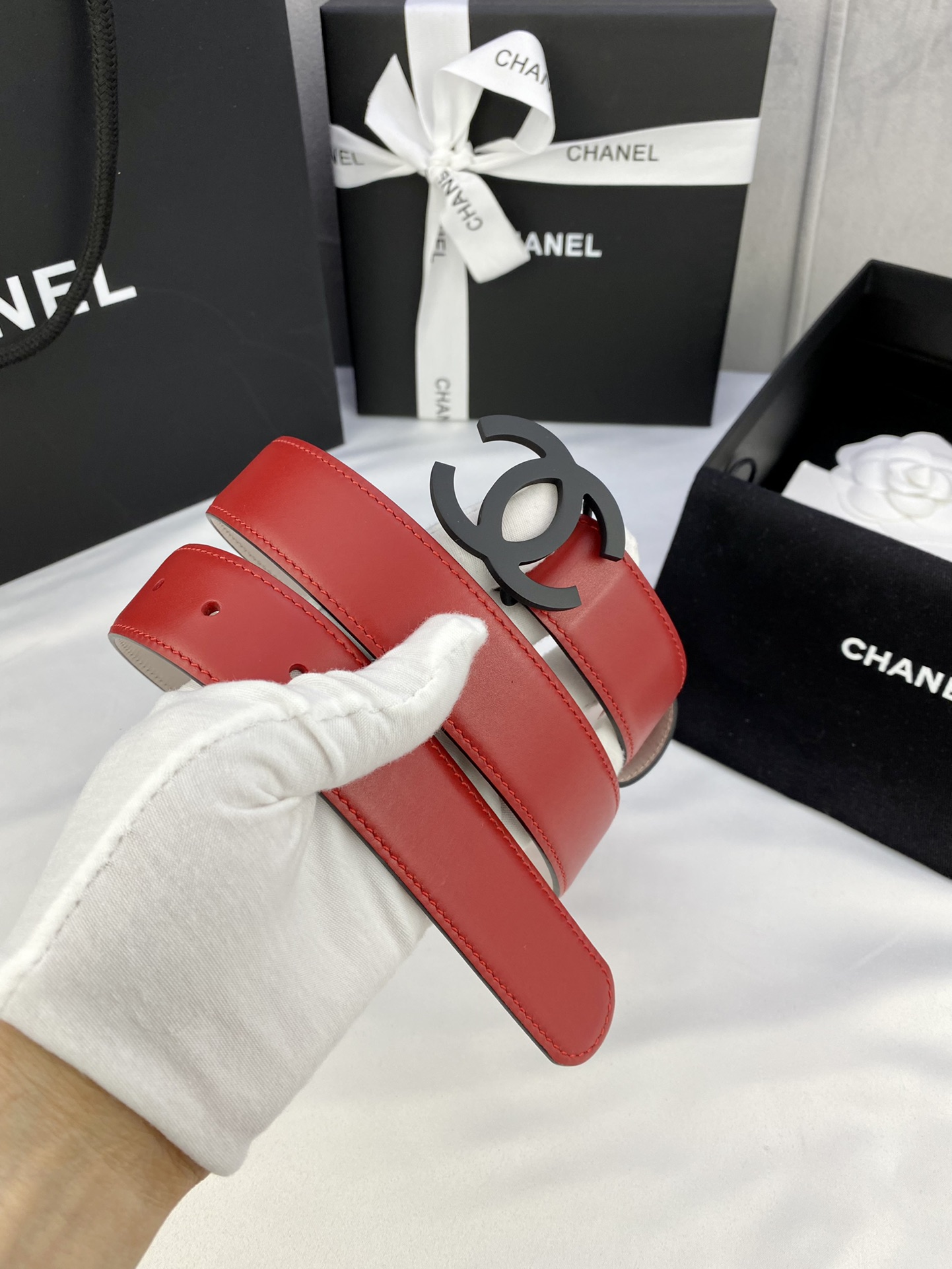 Chanel Leather Belts 1:1 Mirror Version